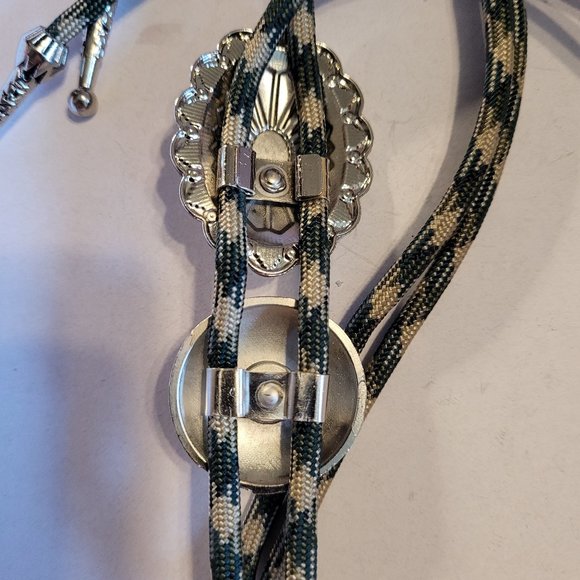 Bolo Tie with Cameo Colored Cord - Picture 9 of 12